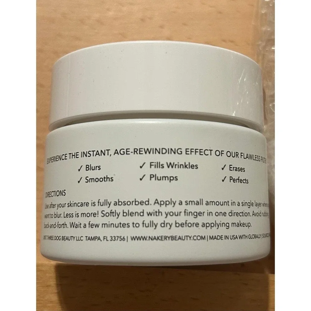 Nakery Beauty Pave the Way Flawless Filter Wrinkle Filler 30mL 1oz Blur Smooth
